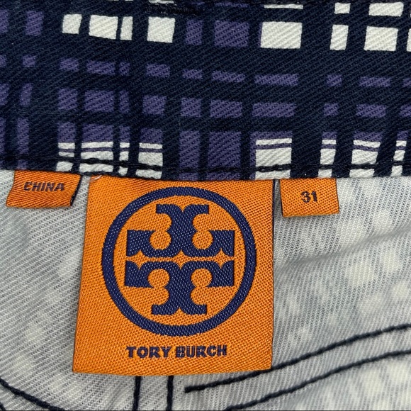 🔴SOLD🔴Tory Burch Conner Tab Front Skinny Size 31 - Picture 9 of 9